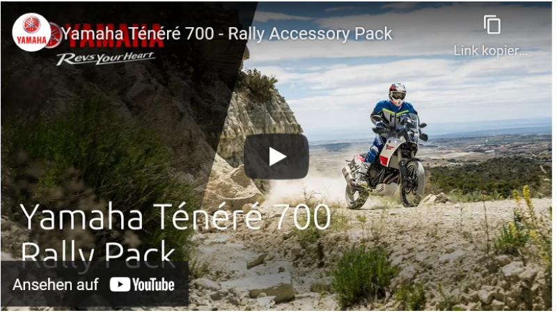 Rallye Pack für Ténéré 700